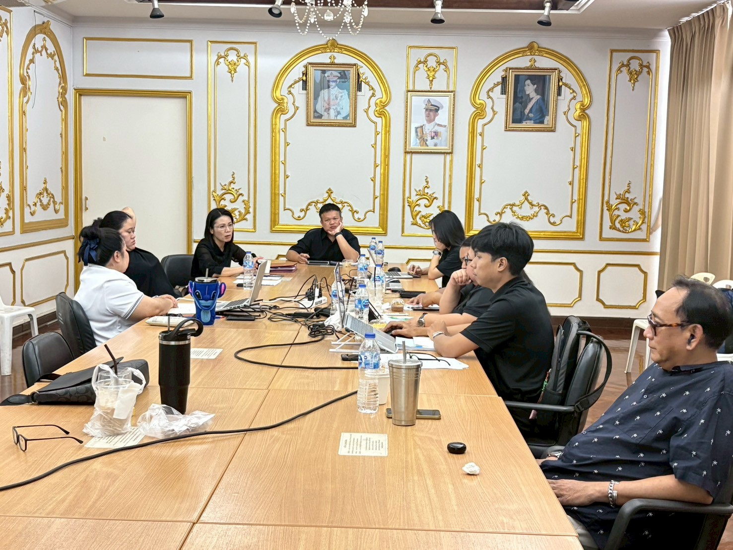 title - การประชุมภายในศูนย์ตรวจสอบและรับรองมาตรฐานสินค้าเกษตรในเขตปฏิรูปที่ดิน 